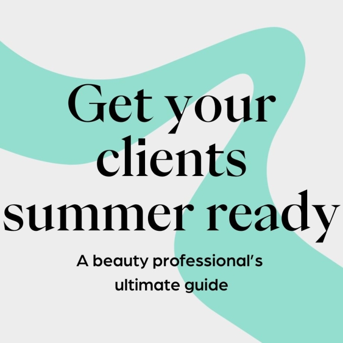 Blog title on Nouveau Beauty background