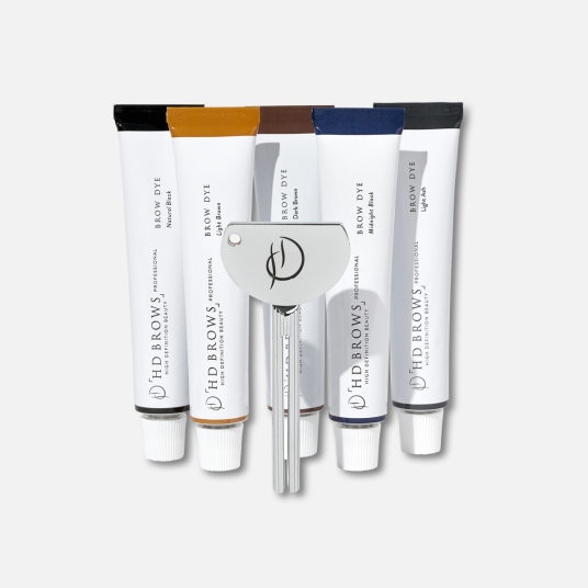 HD Brows The Brow Dye Hero Bundle Nouveau Beauty
