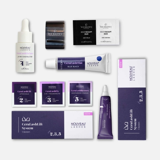 HD Brows & LVL 2-in-1 Lash Lift & Brow Lamination Kit Nouveau Beauty