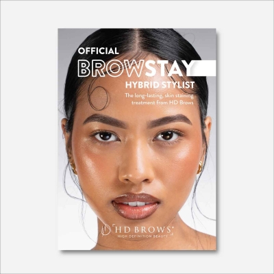 HD Brows BrowStay Hybrid A4 Double-Sided Poster Nouveau Beauty