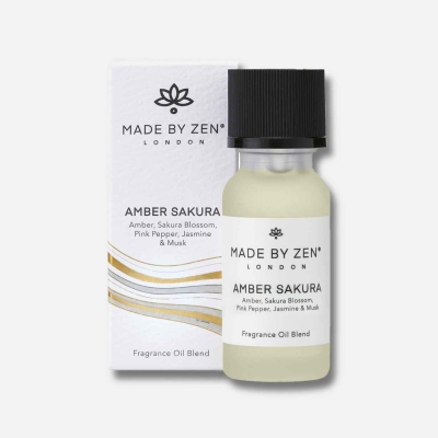 Made by Zen Signature Fragrance Oil Amber Sakura Nouveau Beauty