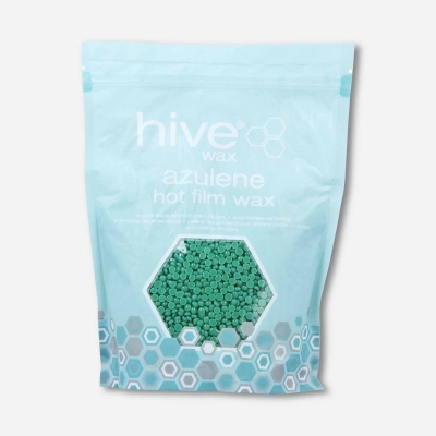 Hive Azulene Hot Film Wax Pellets Package Nouveau Beauty