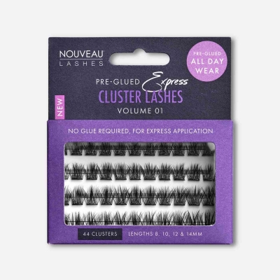 Nouveau Lashes Pre-Glued Express Cluster Lashes (Volume) Nouveau Beauty