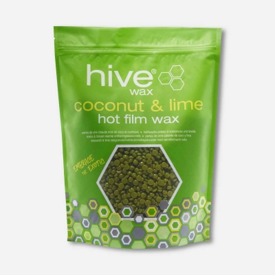 Hive Coconut & Lime Hot Film Wax Pellets Package Nouveau Beauty