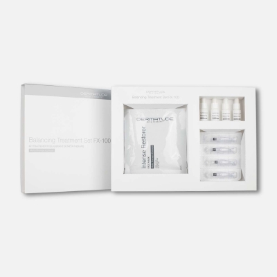 Dermatude Balancing Facial Treatment set FX-100 (4 treatments) Nouveau Beauty