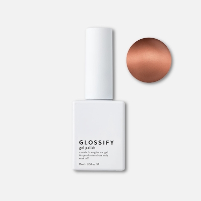 Glossify Amber Glow Gel Polish Nouveau Beauty