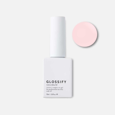 Glossify Rose Naturabuild Builder Gel Nouveau Beauty