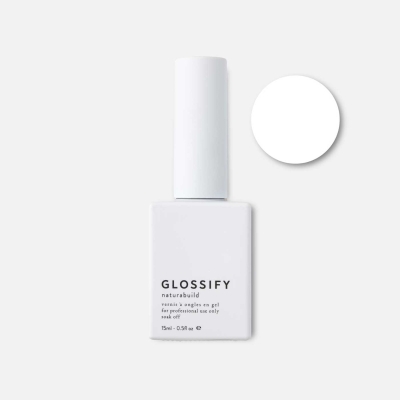 Glossify Sheer White Naturabuild Builder Gel Nouveau Beauty