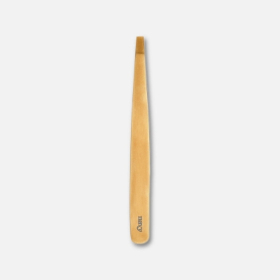Navy Sheila Slanted Tweezer Nouveau Beauty