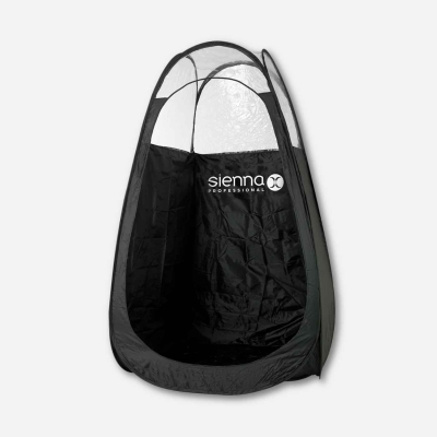 Sienna X Spray Tan Cubicle With Toggle Black Nouveau Beauty