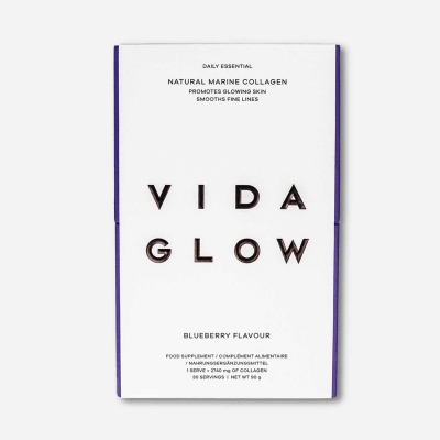 Vida Glow Natural Marine Collagen Blueberry Nouveau Beauty