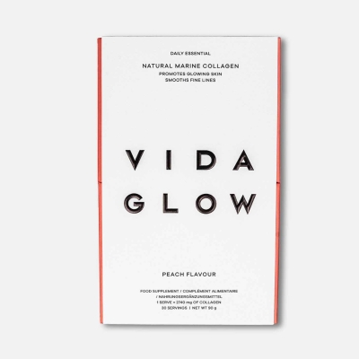 Vida Glow Natural Marine Collagen Peach Nouveau Beauty