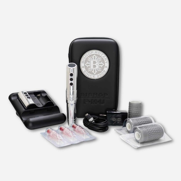 Bishop PMU Wand Silver (Full Set) Nouveau Beauty