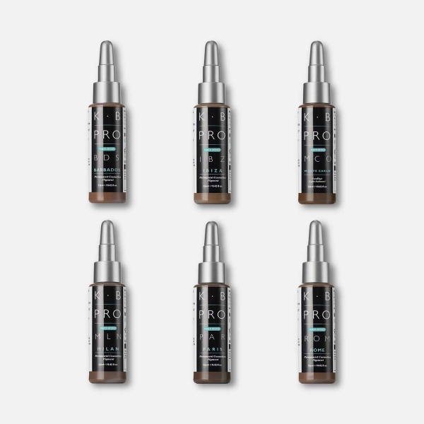 K.B Pro Pick 'n' Mix Brow Pigments Nouveau Beauty