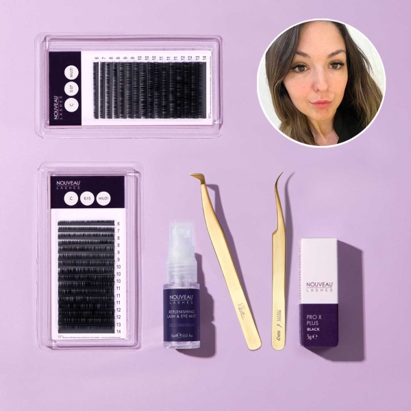 Nouveau Lashes Chloe Hybrid Kit Nouveau Beauty 