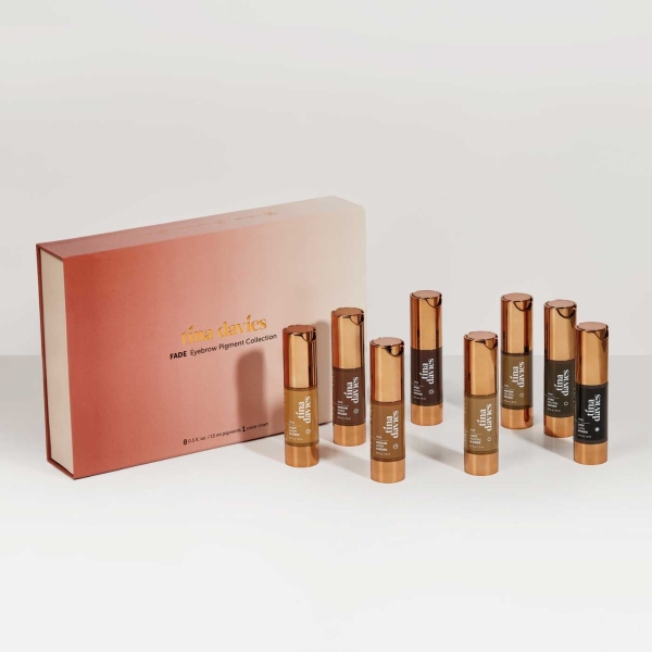 Tina Davies FADE Eyebrow Pigment Collection Nouveau Beauty