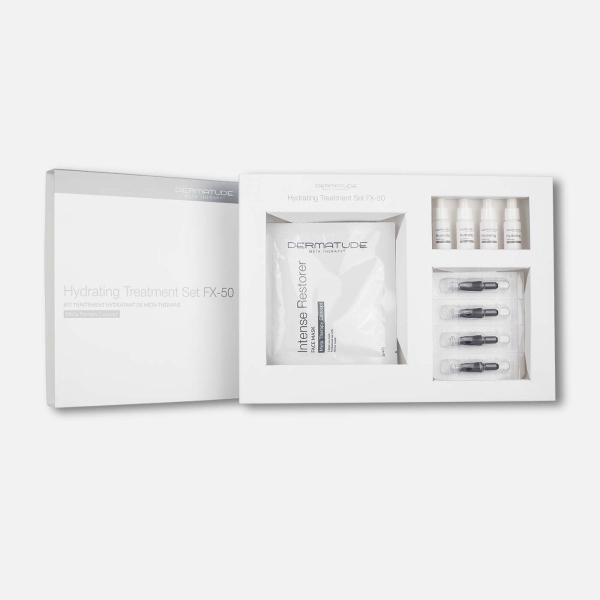 Dermatude Hydrating Facial Treatment set FX-50 (4 treatments) Nouveau Beauty