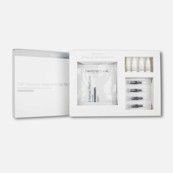 Dermatude Cell Recovery Facial Treatment set FX-50 (4 treatments) Nouveau Beauty