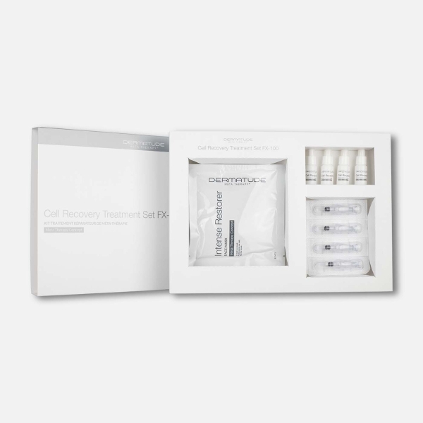 Dermatude Cell Recovery Facial Treatment set FX-100 (4 treatments) Nouveau Beauty