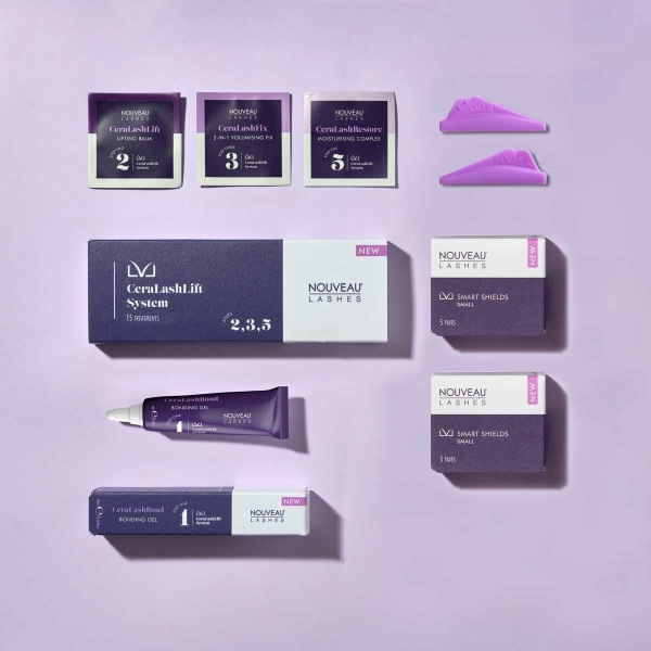 Nouveau Lashes LVL CeraLashLift 15 Treatment Top Up Kit