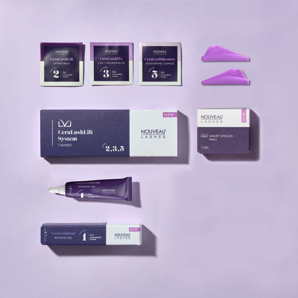 LVL CeraLashLift Top Up Kit (5) Nouveau Lashes