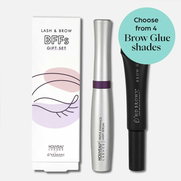 HD Brows x Nouveau Lashes Lash & Brow BFFs Gift Set Nouveau Beauty