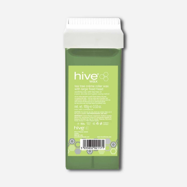 Hive Tea Tree Crème Wax Roller Cartridge with fixed Large Head Nouveau Beauty