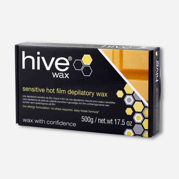 Hive Sensitive Hot Film Wax Block Boxed Nouveau Beauty