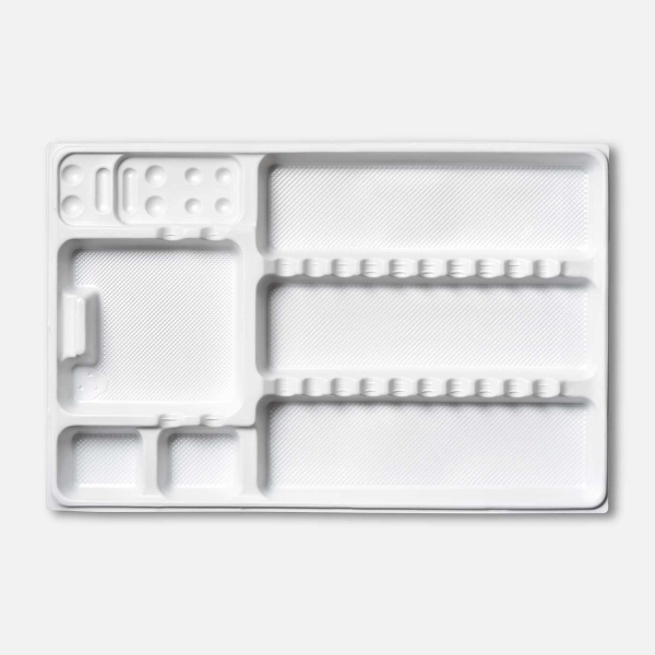 Small White Trays Nouveau Beauty