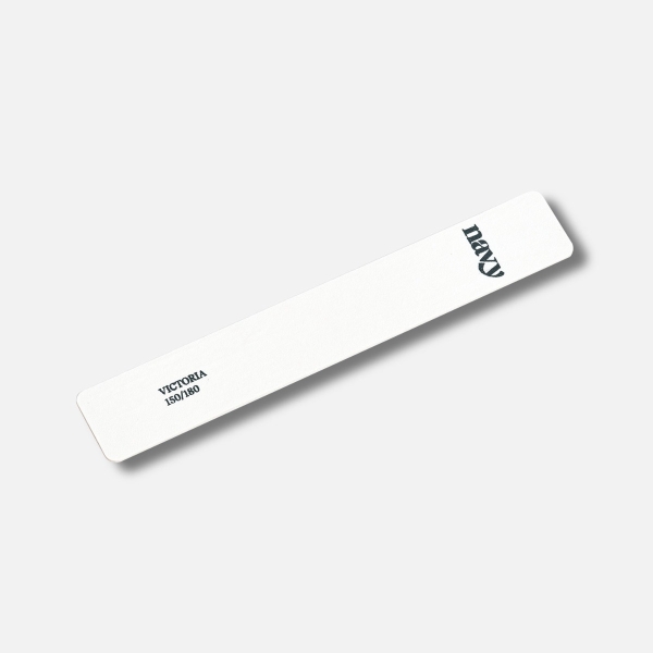 Navy Victoria Natural Nail File Nouveau Beauty