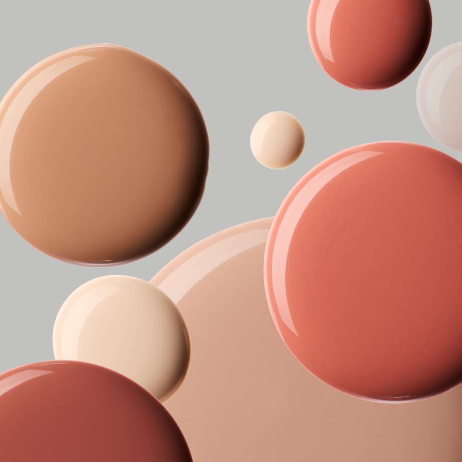 Swatches of nude Intelli-Gel shades